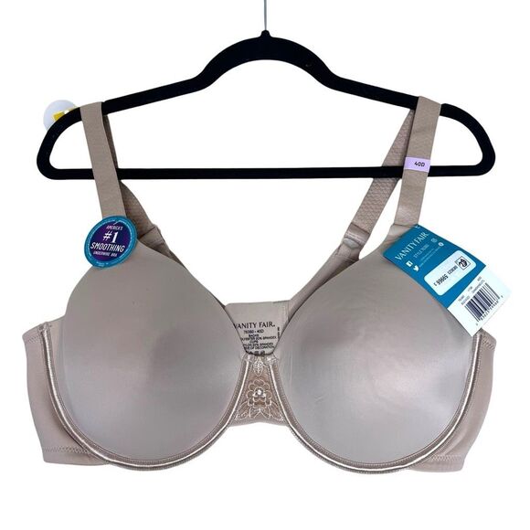 Vanity Fair Other - NEW Vanity Fair Beauty Back Smoothing Underwire Bra 40D Neutral